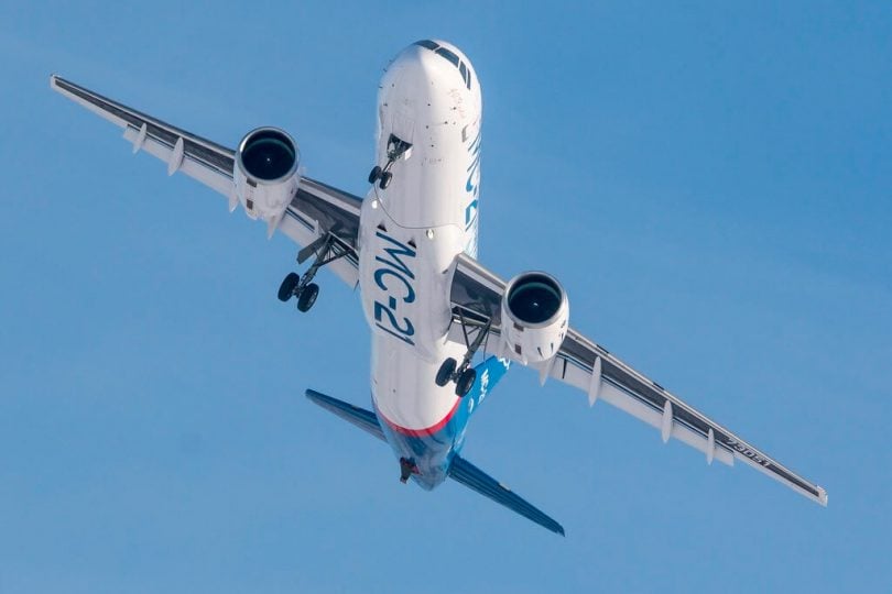 Rusija pradės komercinę „MC-21“ keleivinių reaktyvinių lėktuvų gamybą, kad ji būtų serijinė gamyba 2020 m