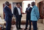 Menteri Bartlett pikeun nyimpulkeun diskusi pikeun ngadegkeun Pusat Satelit munggaran di Kénya