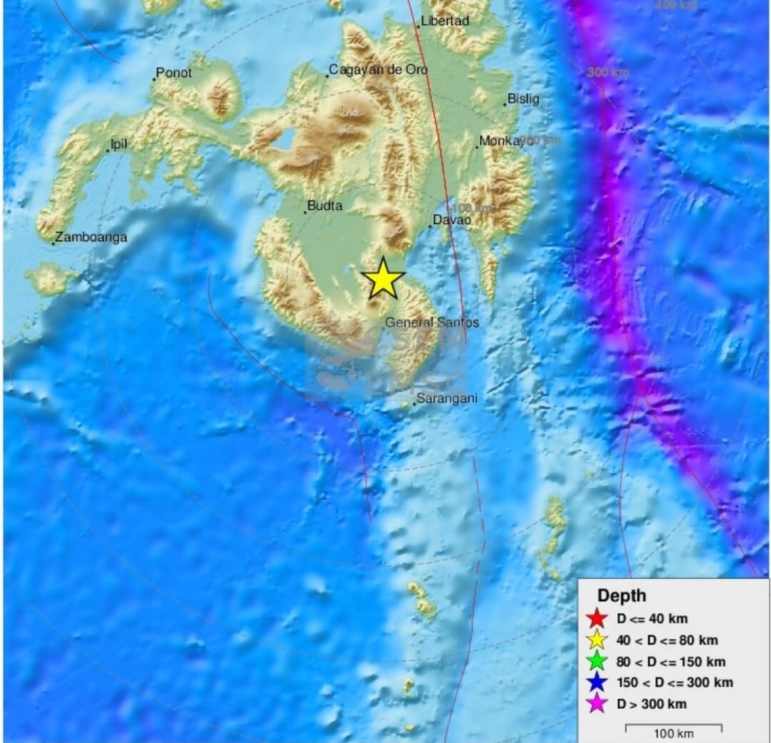 Philippine Tourist Island Mindanao rocked by strong earthquake