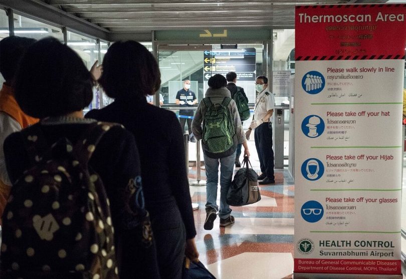 Els passatgers que viatjaven des de la Xina van detectar virus mortals als tres aeroports principals dels Estats Units