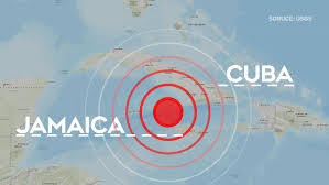 Massive 7 7 Earthquake Strikes Off The Coast Of Cuba