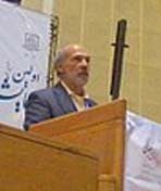 Ang Tagapagtatag ng IIPT na si Louis Amore ay nagsalita sa Hall of the People sa Tehran nitong 2008 eTurboNews paglilibot sa Iran.
