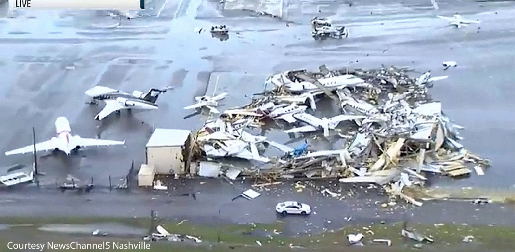 Tornadoes kill at least 22 in Tennessee and damage Nashville airport