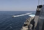 JAV karinis jūrų laivynas įsakė nuskandinti visus Irano ginklus, kurie priekabiavo prie JAV karo laivų