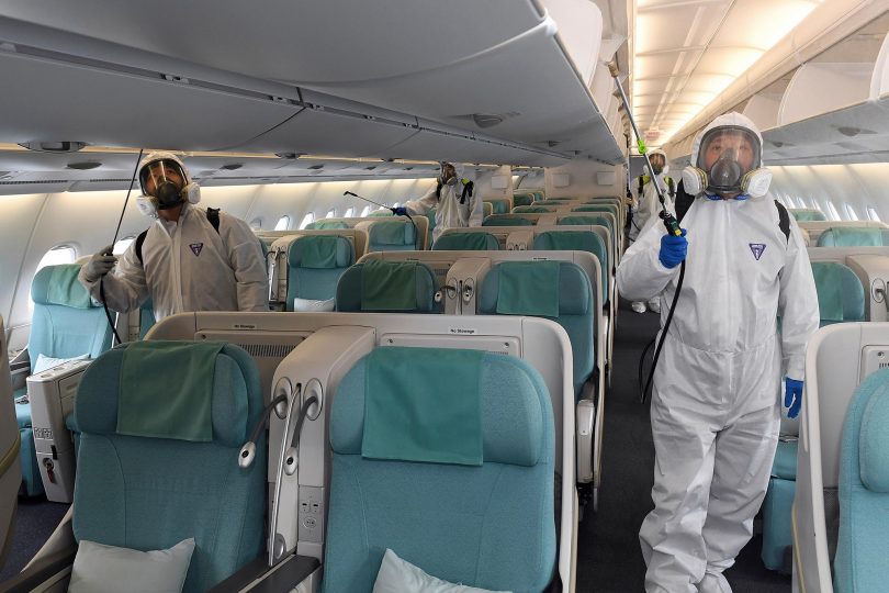 Oppdatering av flyselskapets helse og sikkerhet