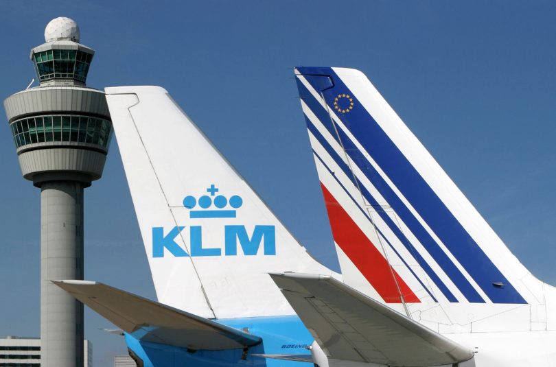 Prancūzija ir Nyderlandai „Air France-KLM“ teikia 11 milijardų eurų „skubios pagalbos“