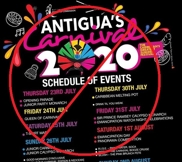 Carnaval d'Antigua annulé en raison du COVID-19