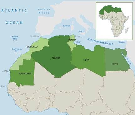 પર્યટન અને તેલની આવક થઈ: ઉત્તર આફ્રિકા પતનની ધાર પર