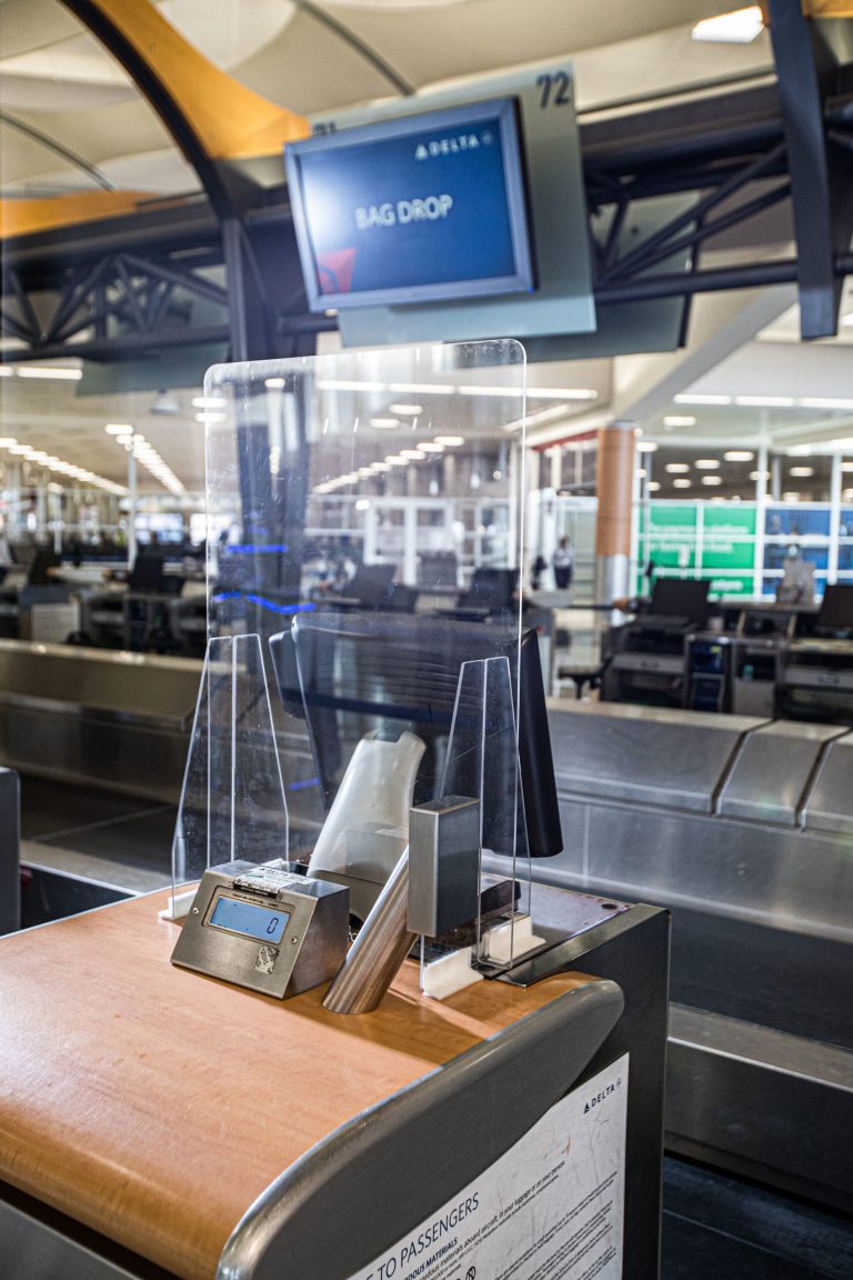 Delta introduces custom-designed airport lobby and gate safety barriers