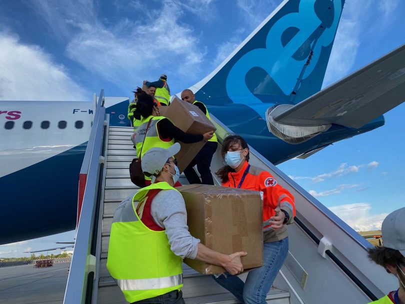 Airbus Foundation completes COVID-19 and Ebola relief flight