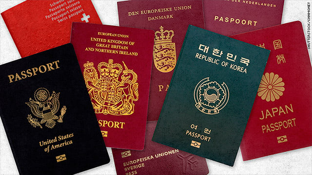 European passports dominate top ten list of world’s most powerful passports