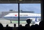 Lentoliikenteen dramaattinen lasku Kiinasta Yhdysvaltoihin