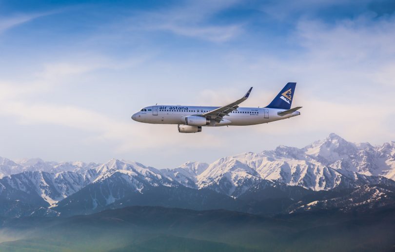 Air Astana, 국제선 재개