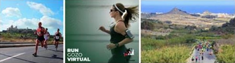 Virtual Gozo Half Marathon in the Mediterranean Archipelago of Malta?