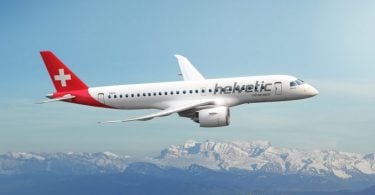 Helvetic Airways atualiza pedido do Embraer E2 para aeronaves maiores