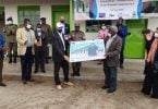 EU lahjoittaa metsänhoitajan majoitustilat Ugandan villieläinvirastolle