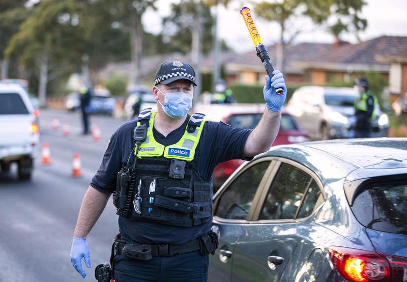 Coronavirus lock down back in Melbourne, Australia