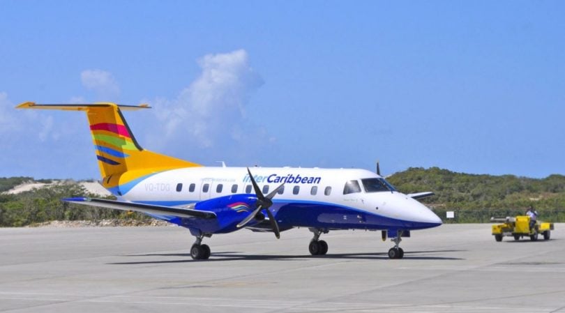 Barbados ferwolkommet interCaribbean Airways