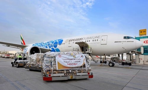 Emirates กำลังยืนหยัดร่วมกับเลบานอน: Cargo Airbridge ริเริ่มขึ้น