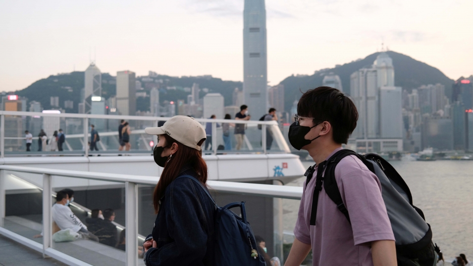 Hong Kong announces health code plan for crossborder travel