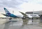 WestJet прадстаўляе ў Ванкуверы свой Boeing 787 Dreamliner