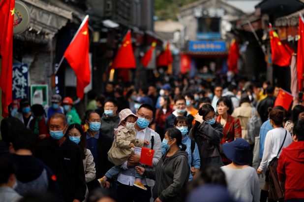 Peking meldet fast 10 Millionen Besuche während der Nationalfeiertage