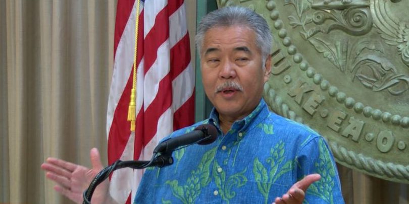 Hawaii Governor Ige declaring Hawaii Tourism open Thursday