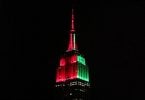 Empire State Building ilmoittaa yksityiskohdista lomajuhlista
