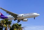 Hawaiian Airlines principia a prova COVID-19 pre-viaghju in Los Angeles, Las Vegas, Portland è Seattle