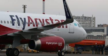 FlyArystanは91月にXNUMX％の国内定時運航を記録します