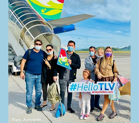 A Seychelle-szigeteki nemzeti fuvarozó visszatér Tel-Avivba