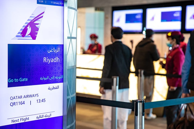Katar Airways reprann vòl nan Riyad