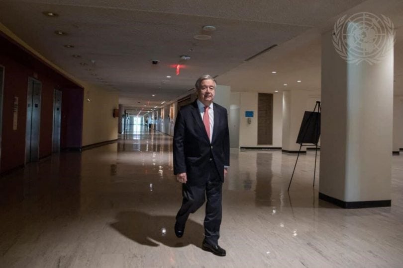 Glavni tajnik UN-a António Guterres rekao je da će tražiti drugi mandat