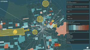 CITYDASH.ai väestönlaskennan avoimen datan hallintapaneeli (CITYDATA.ai)