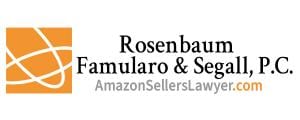 Logo pre Rosenbaum, Famularo & Segall, PC AmazonSellersLawyer.com