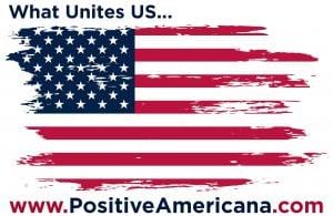 सकारात्मक अमेरिकन ध्वज