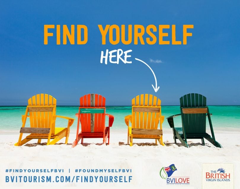 Islas Vírgenes Británicas: "Find Yourself" en las BVI