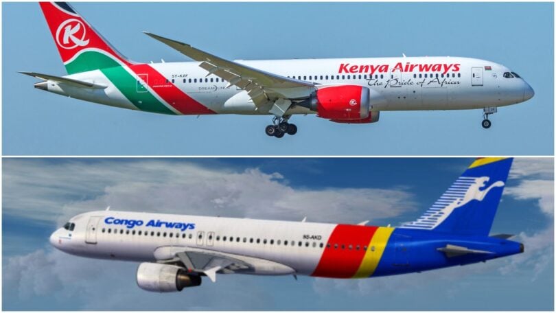 Kenya Airways potpisala je sporazum o zajedničkom korištenju s Congo Airwaysom