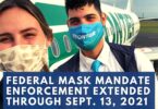 US Travel elogia extensão do mandato da máscara federal