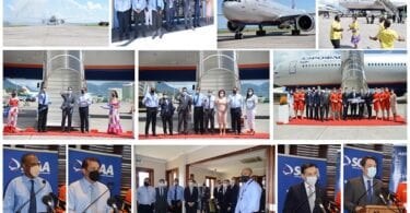 Jirgin farko na Aeroflot ya sauka a Seychelles