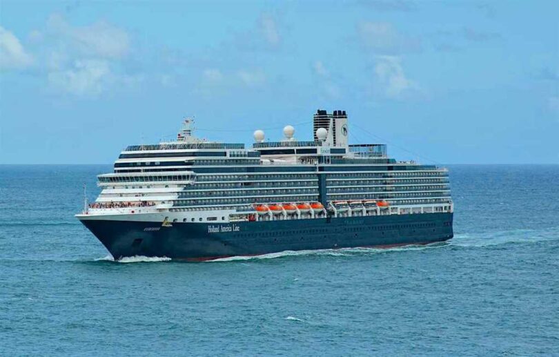 Holland America Linen Eurodam jatkaa vuoden 2021 Välimeren risteilykautta