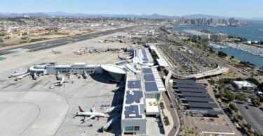 San Diegon kansainvälinen lentokenttä sitoutuu 100 prosentin puhtaaseen, uusiutuvaan energiaan