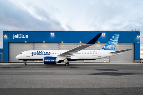 空中客車公司與捷藍航空簽訂了第一份北美飛行小時服務合同