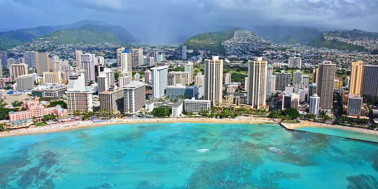 Der Umsatz der Hotels auf Hawaii steigt im Juni 2021 erheblich