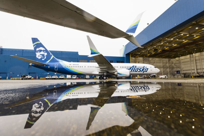 Alaska Airlines tuo 12 uutta Boeing 737-9 -lentokonetta