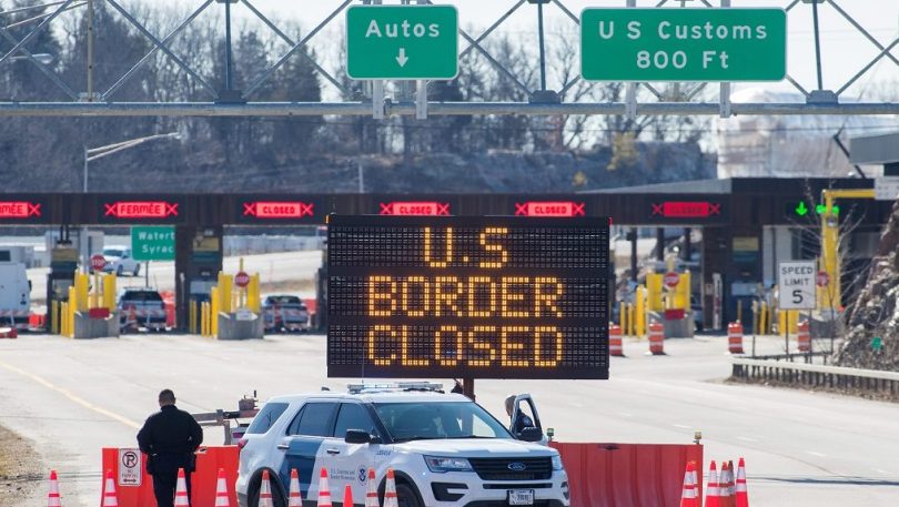 EUA devem manter as fronteiras terrestres com Canadá e México fechadas até 22 de setembro