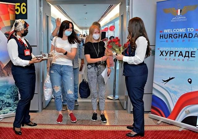 Lennot Venäjältä Egyptiin Punaisenmeren lomakeskukset jatkuvat