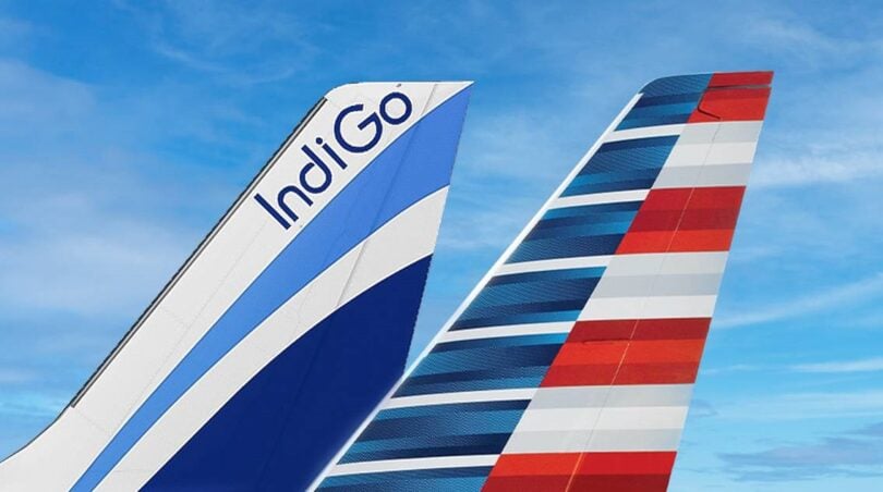 خطوط هوایی آمریکا در پروازهای هند با IndiGo اشتراک گذاری می کند