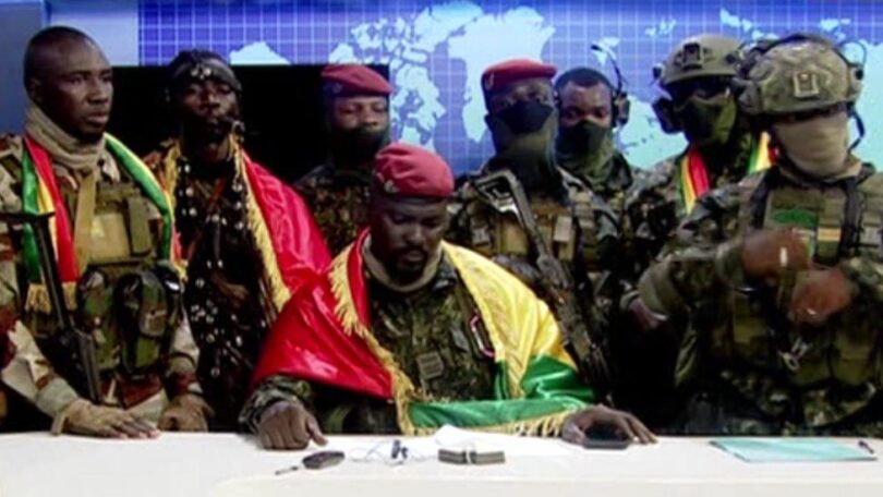 Guinea coup: President arrested, government dissolved, borders closed