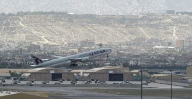 Pirmasis tarptautinis keleivinis skrydis iš Kabulo oro uosto